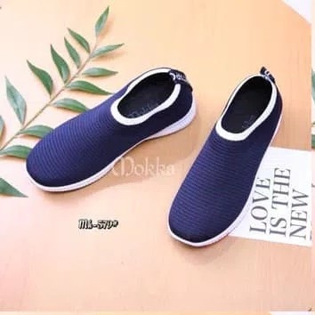 Sepatu Slip On Sport MJ55 Navy