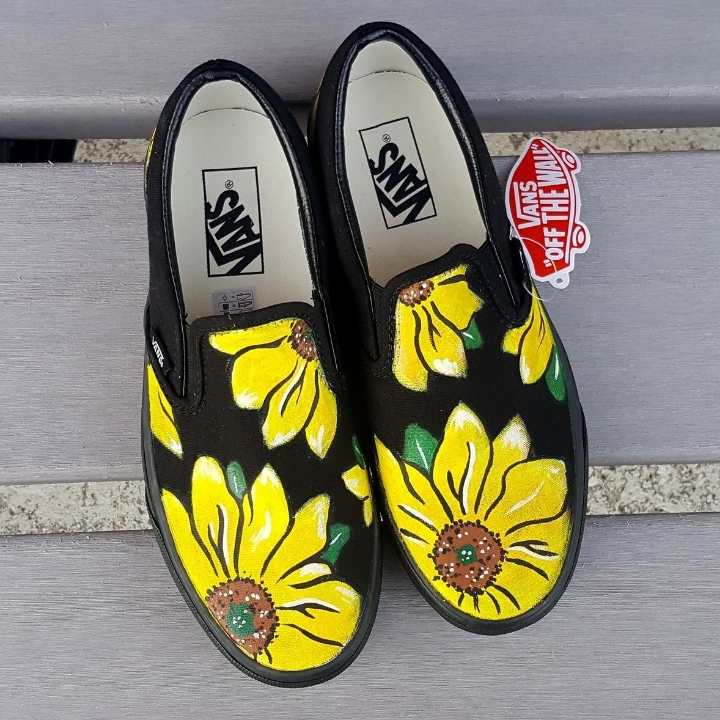 Sepatu Vans Authentik Slip On Custom X677