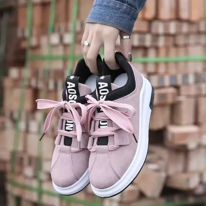 Sepatu Wanita Aostion Pink