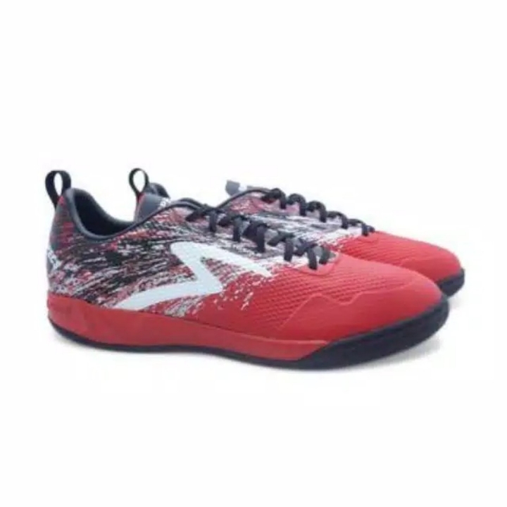 Sepatu futsal specs metasala warior premier red