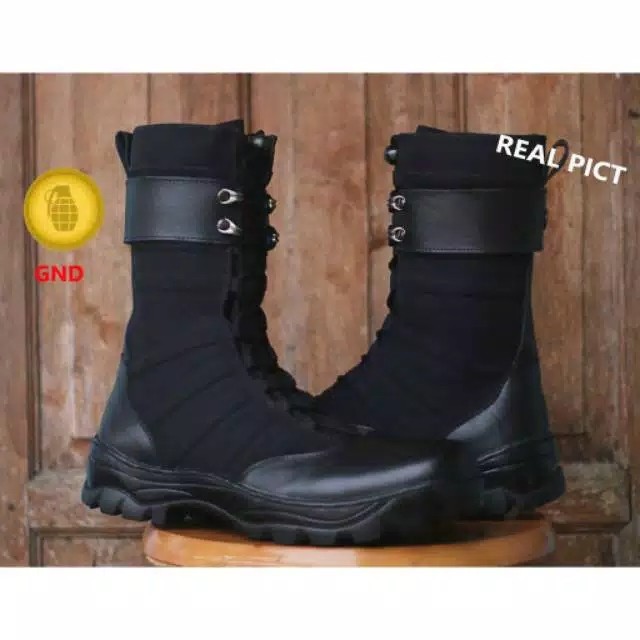 Sepatu pdl ninja hatori kulit asli