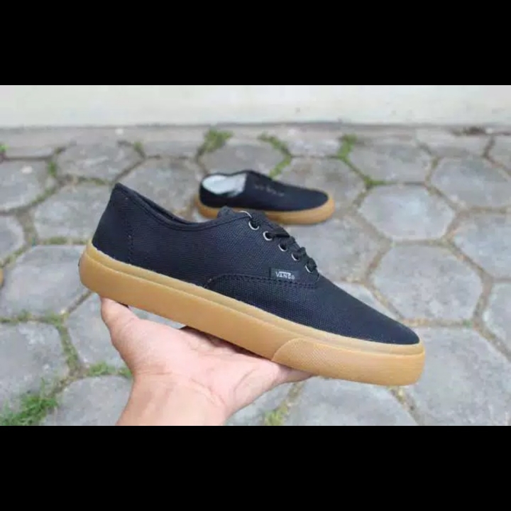 Sepatu vans authentic navy sol gum oldskool sepatu casual sepatu sekol