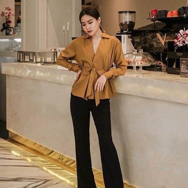 Sereni Blouse Mustard