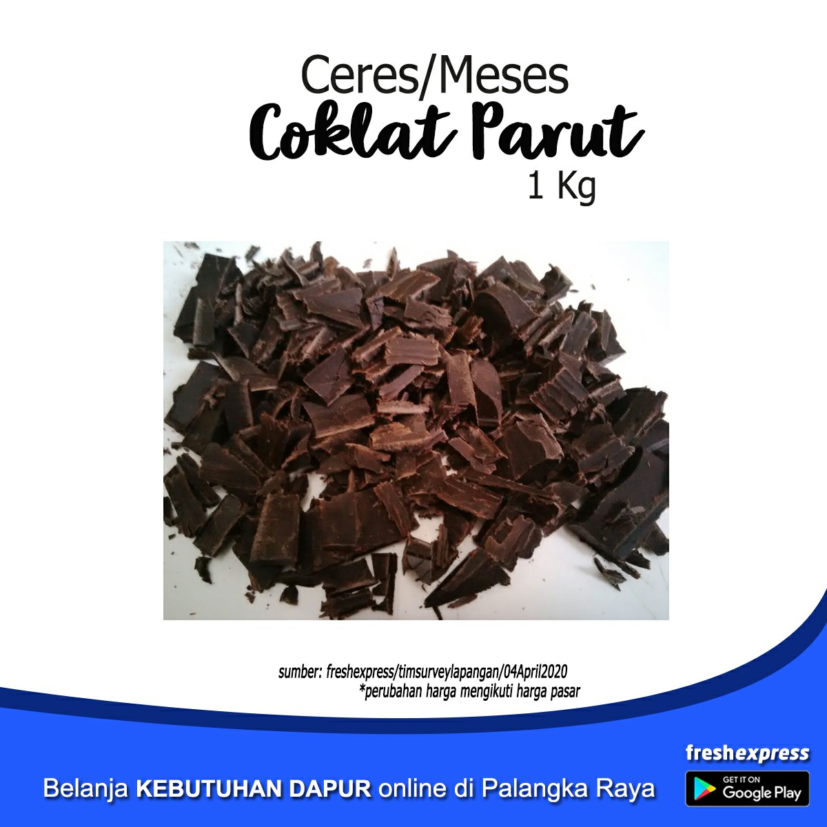 Seres Coklat Parut 1 Kg