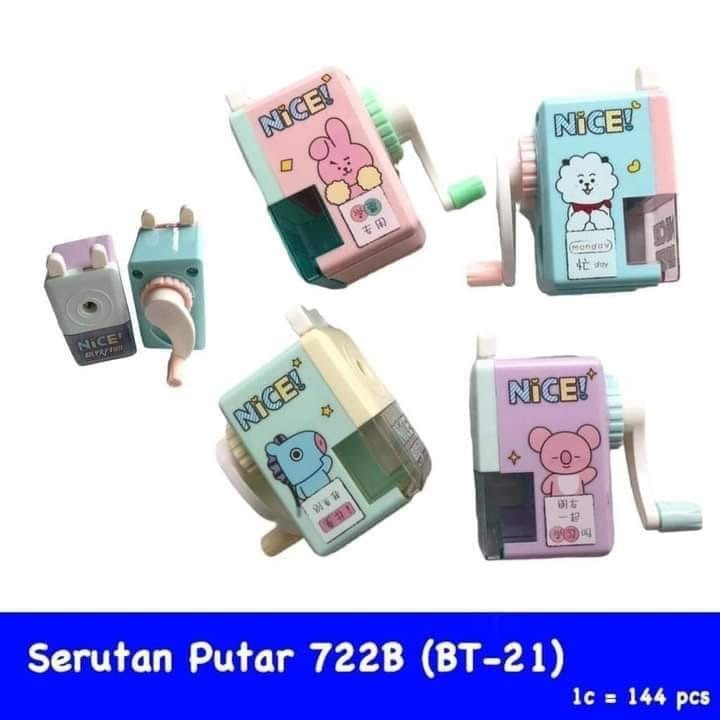 Serutan Putar NICE Karakter