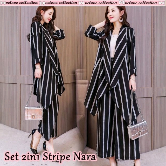 Set 2in1 Stripe Nara