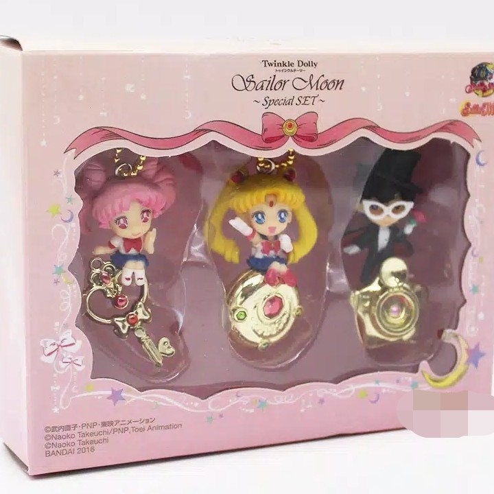 Set 3 Pc Keychain Sailormoon