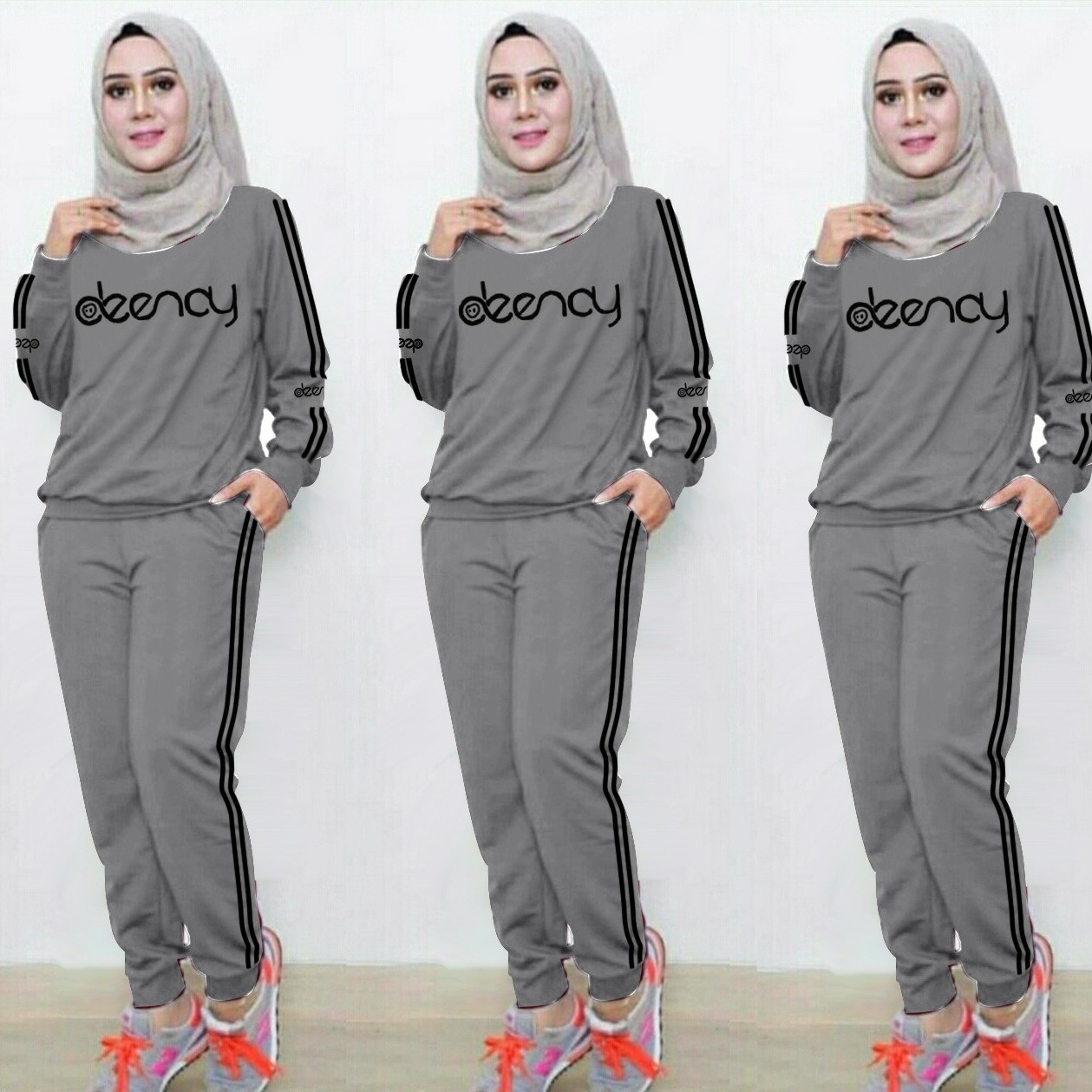 Set Dinda Grey