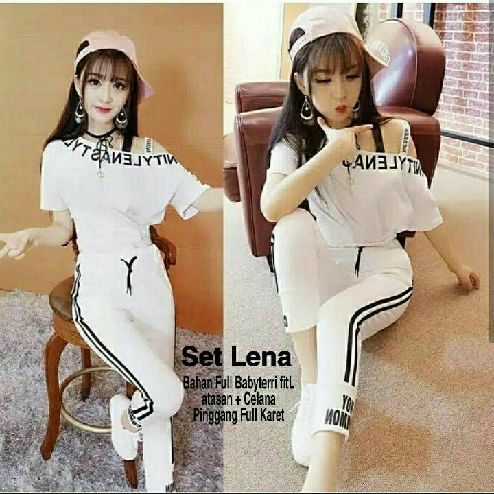 Set Lena Putih