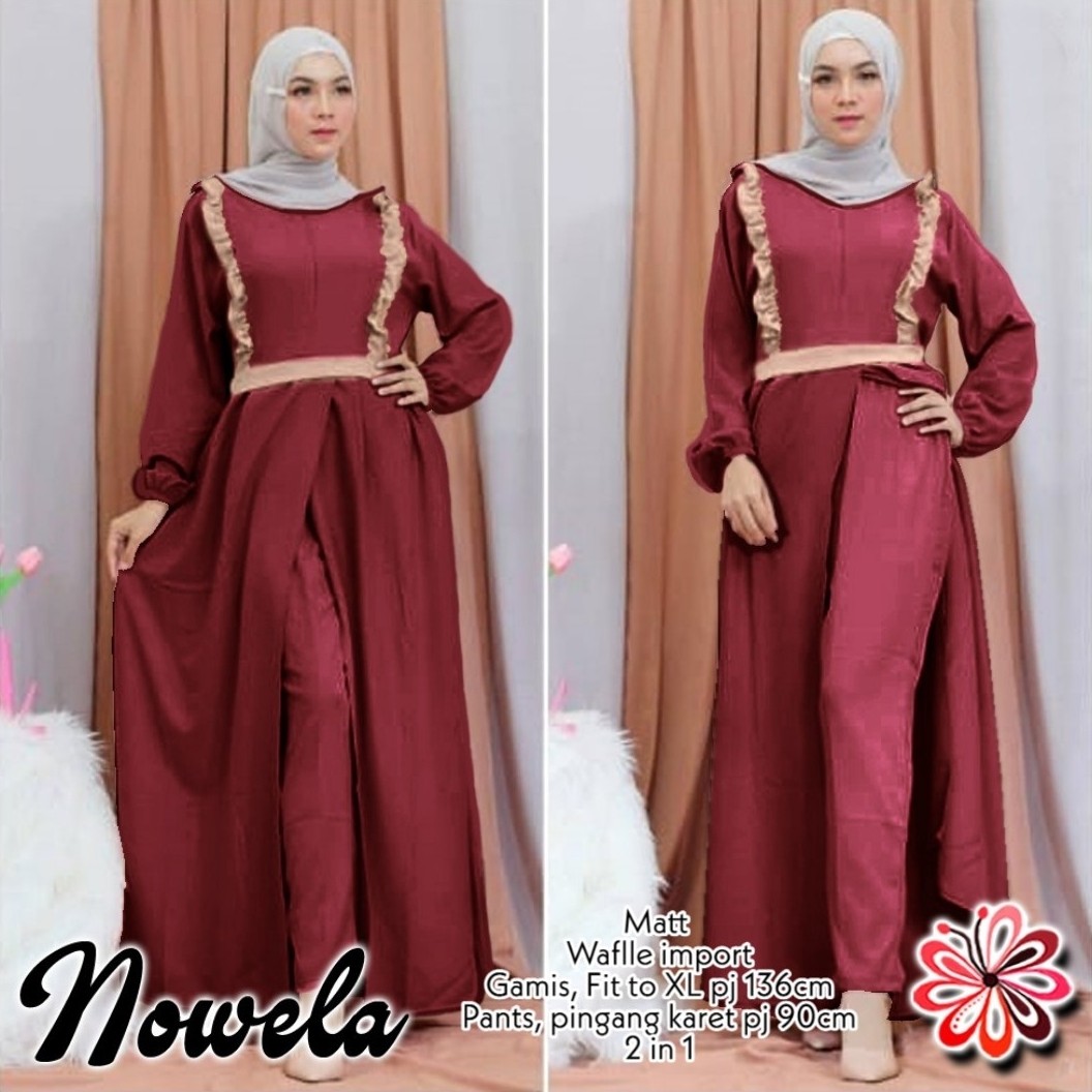 Set Novela Maroon