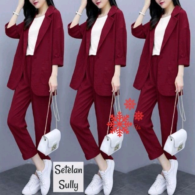 Set Sully Maroon