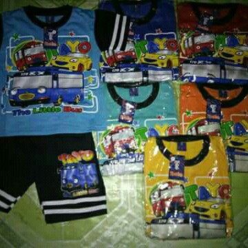 Set Tayo Celana Pendek