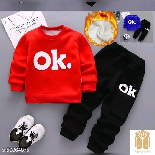 Setelan Anak Laki-laki Modis JKTBottom Warna RED  blue  black