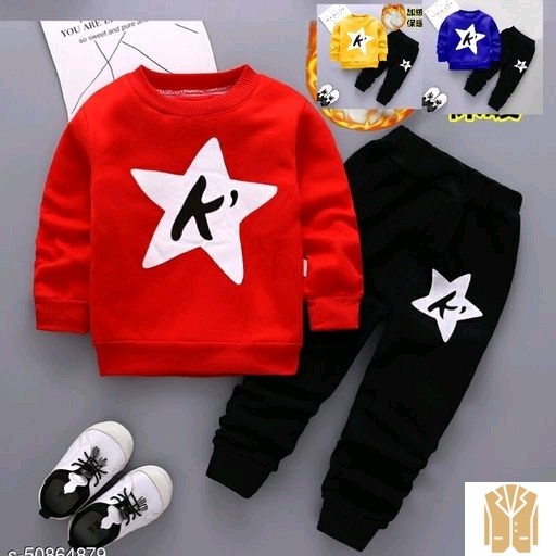 Setelan Anak Laki-laki Modis JKTBottom Warna RED  blue  black 4