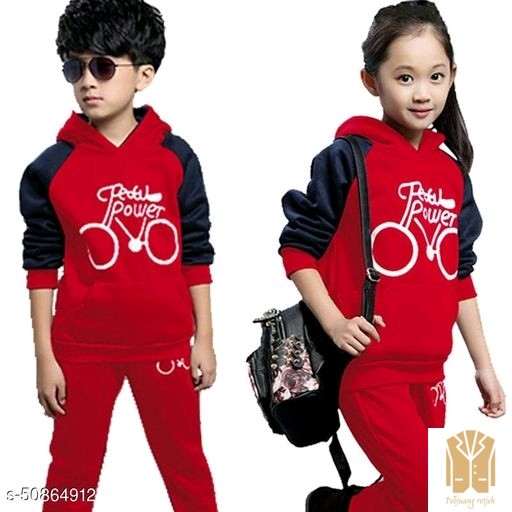 Setelan Anak Trendy JKTBottom Warna red  black  Black 2