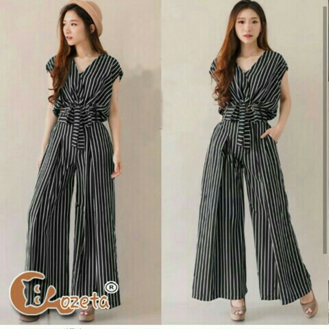 Setelan Salur Casual St Cullota 2in1 Salur