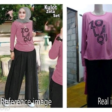 Setelan Zilot-Pink