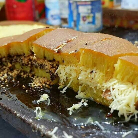 Setengah Keju Setengah Kacang Coklat