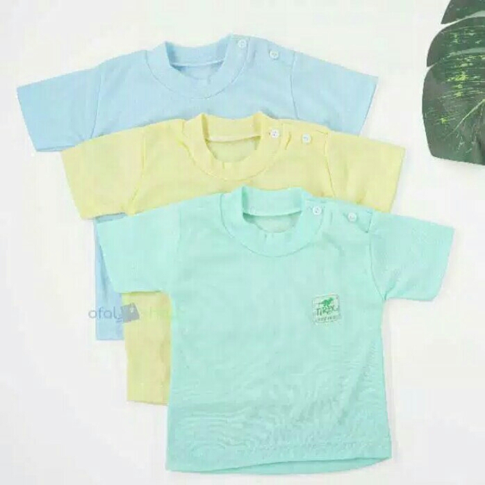 3pcs Kaos Oblong Merk Tirex