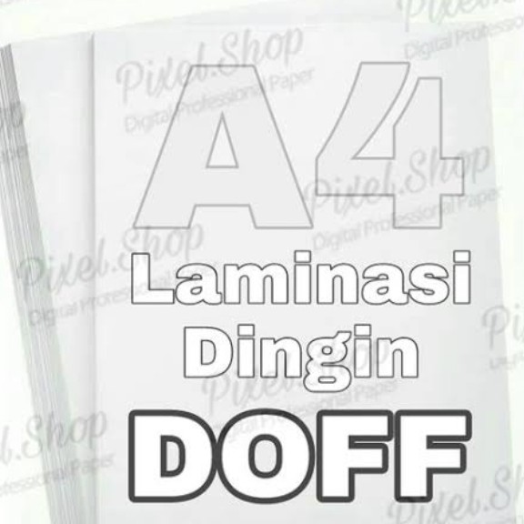 Stiker A4 Laminasi Doff 3