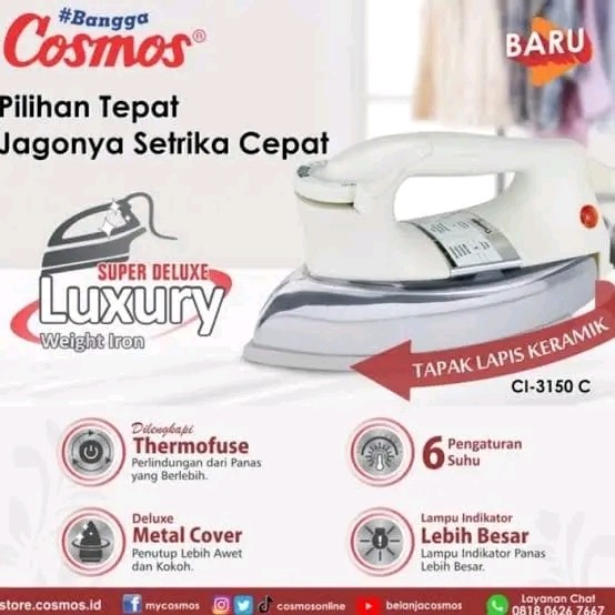 Setrika Cosmos CI-3150 C