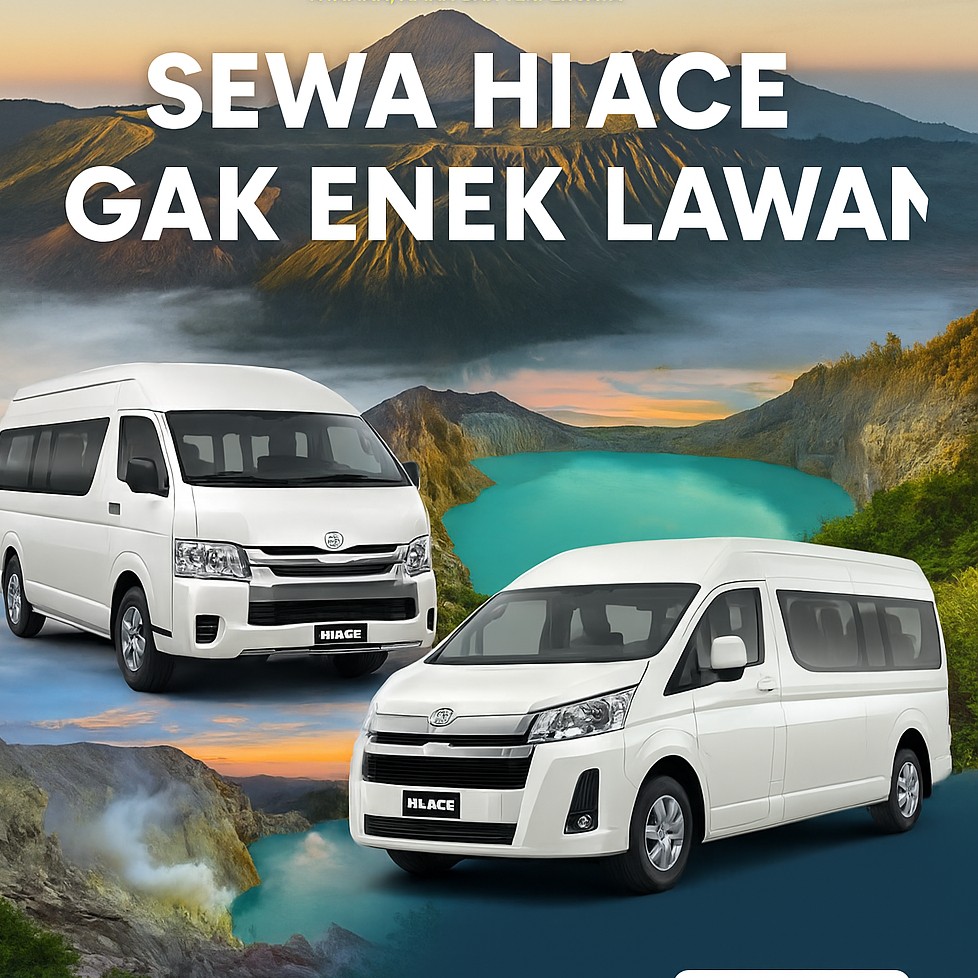 Sewa Hiace Juanda - 085606667377