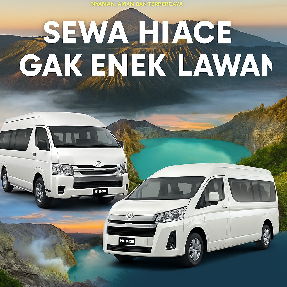 Sewa Hiace Mojokerto - 085606667377