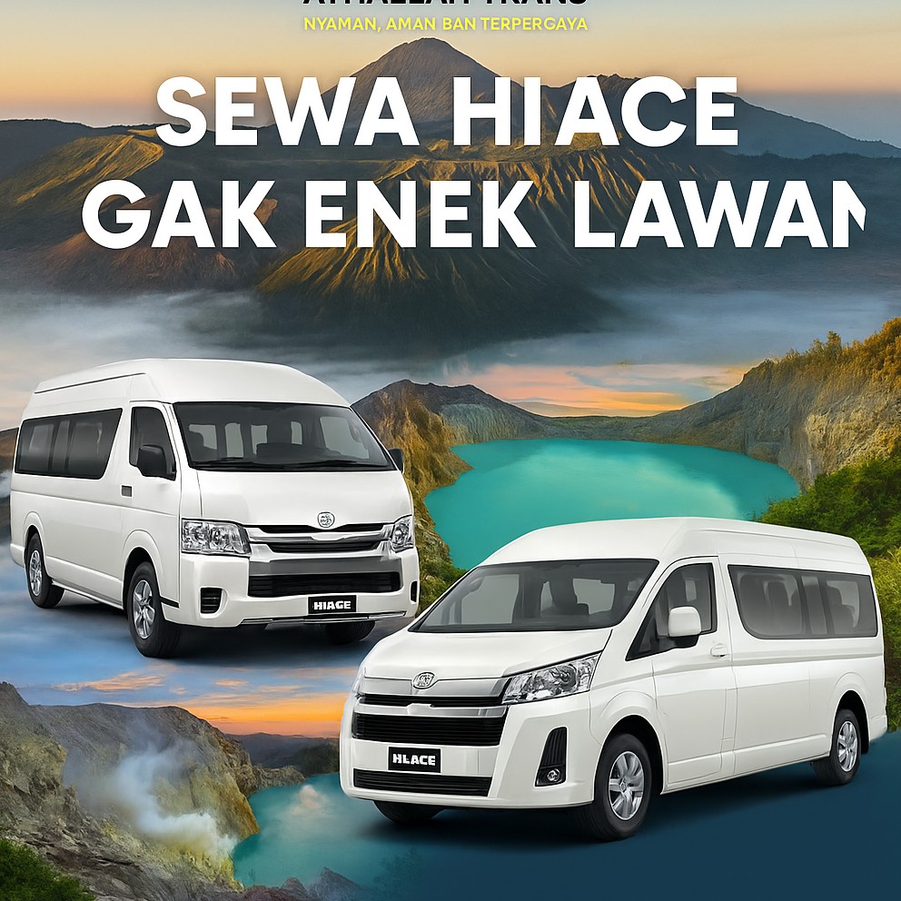 Sewa Rental Hiace Gresik - 085606667377