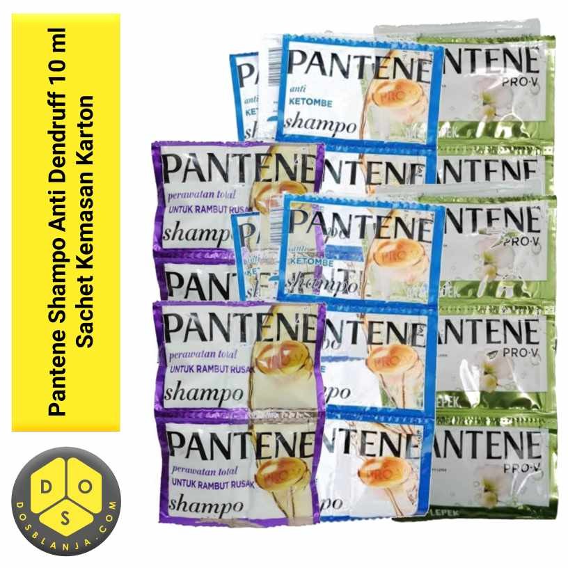 Shampo Pantene Sachet 10 ml All Varian Kemasan Karton