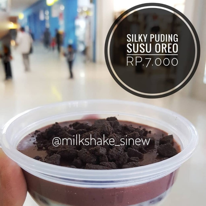 Silky Puding Susu Oreo