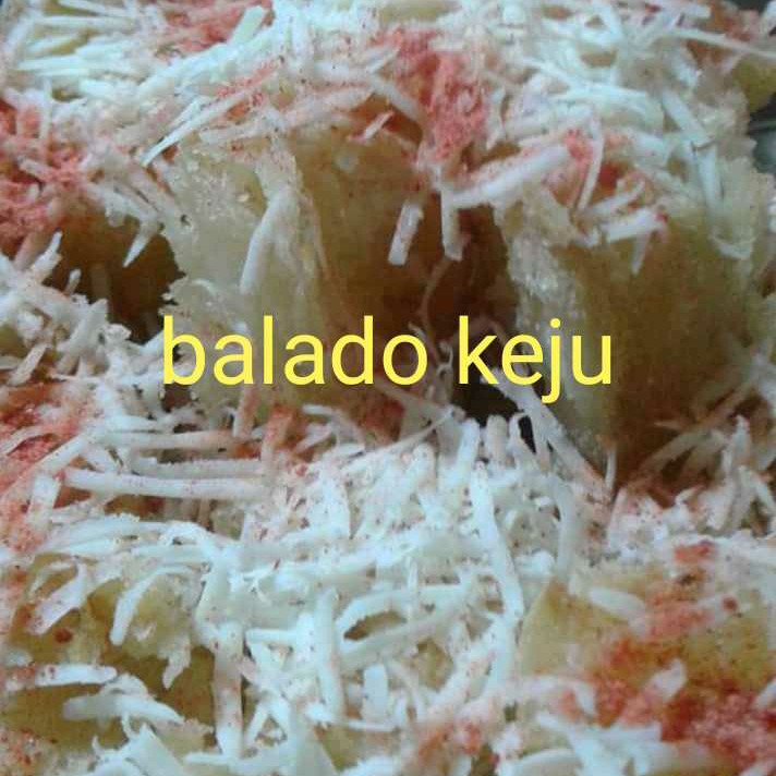 Singkong Keju Balado