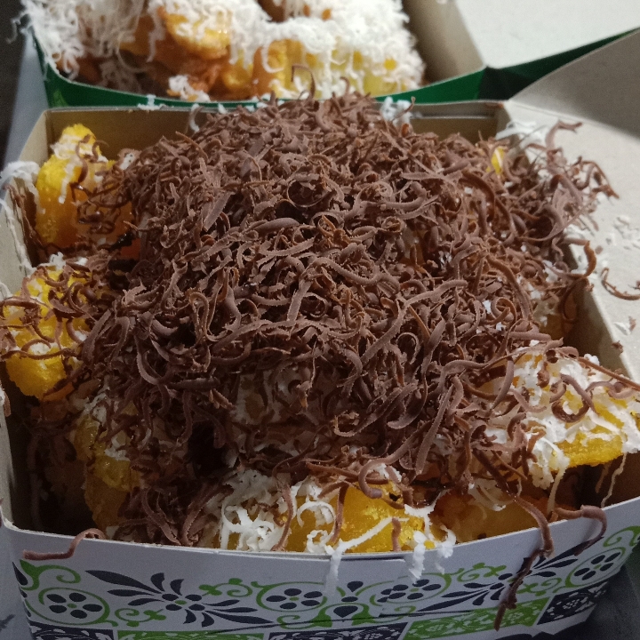 Singkong Keju Cokelat