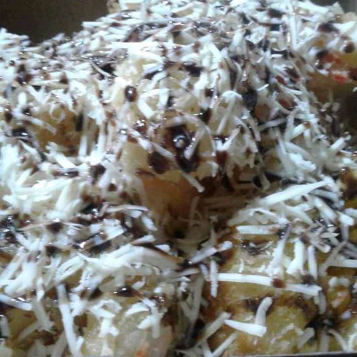 Singkong Keju Coklat