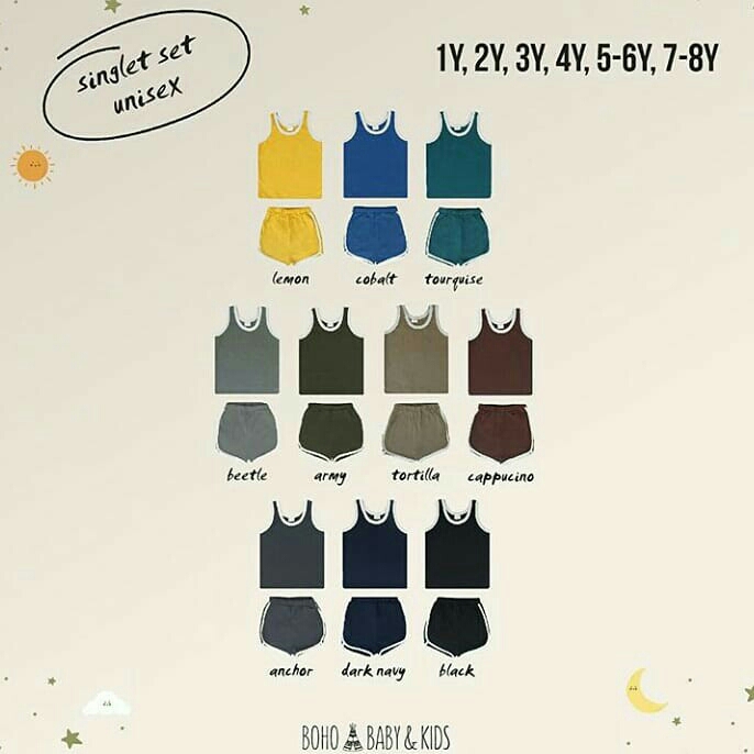 Singlet Set Unisex