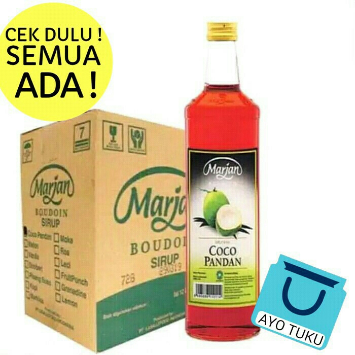 Sirup Mardjan Coco Pandan 460 Ml