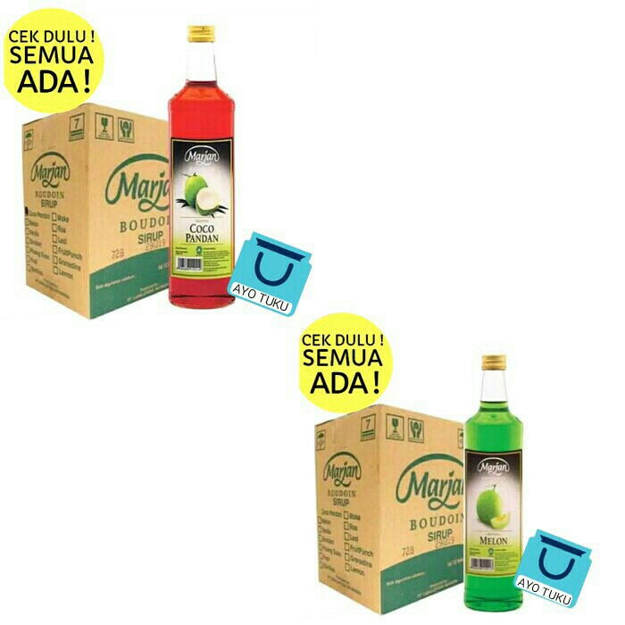 Sirup Mardjan Coco Pandan 460 Ml 2