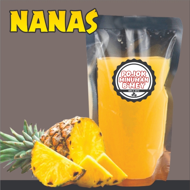 Sirup Soda Serasi Nanas