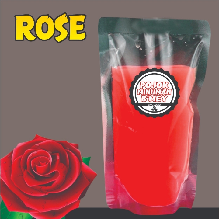 Sirup Soda Serasi Rose