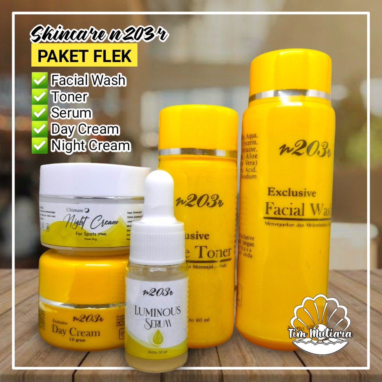 Skincare Yellow Series 3