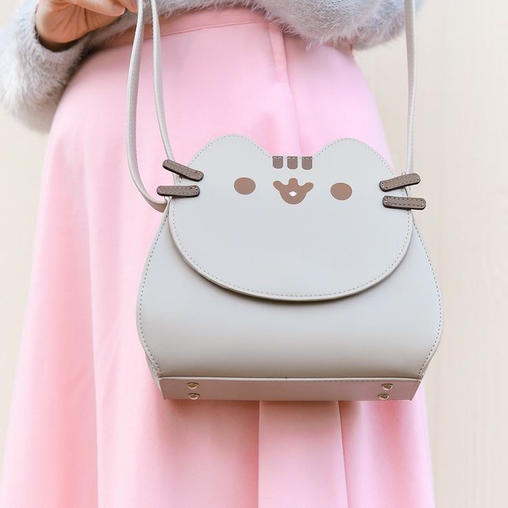 Slight bag cat casual women