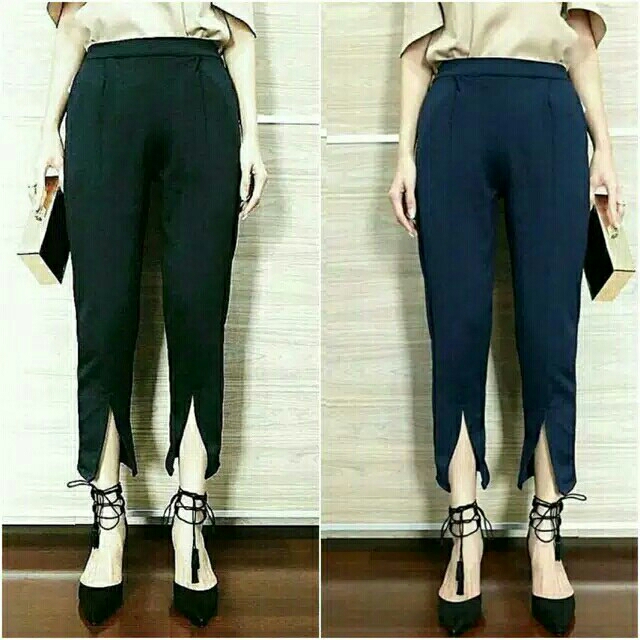 Slit Scuba Pants