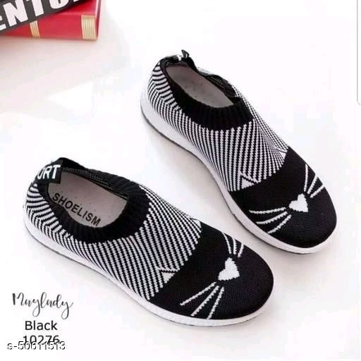 Sneakers Keren Kucing-Black