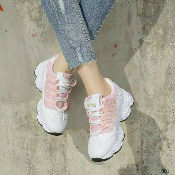 Sneakers New Sport Pink