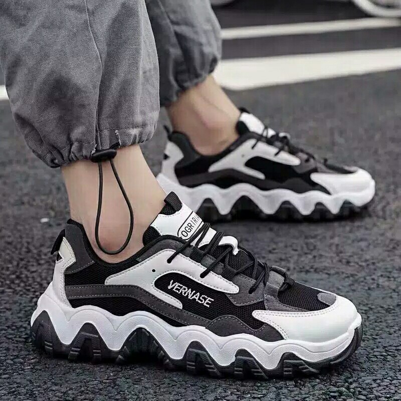 Sneakers Pria Sepatu Pria Tali Kasual Sepatu Impor S 3