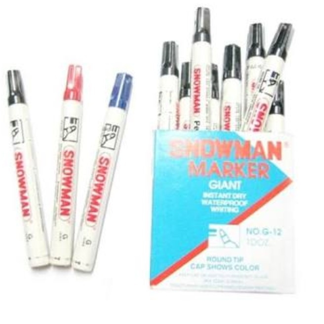 Snowman Permanent Marker G 12