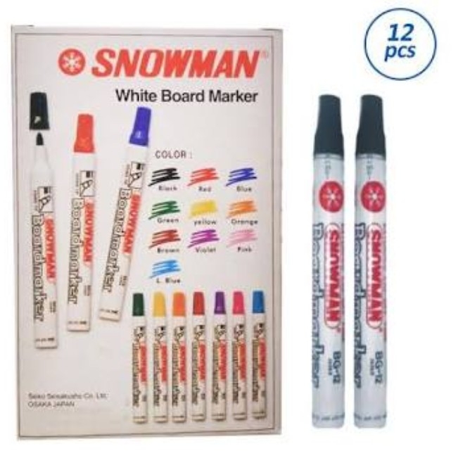 Snowman White Board Marker
