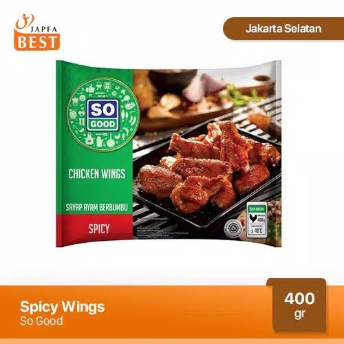 So Good Spicy Wing 400 Gram
