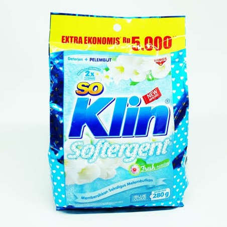So Klin Softergent Blue Cloud 280 Gram