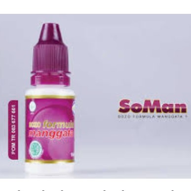 SoMan Jamu Tetes Herbal Terbuat Dari 39 Bahan Alam