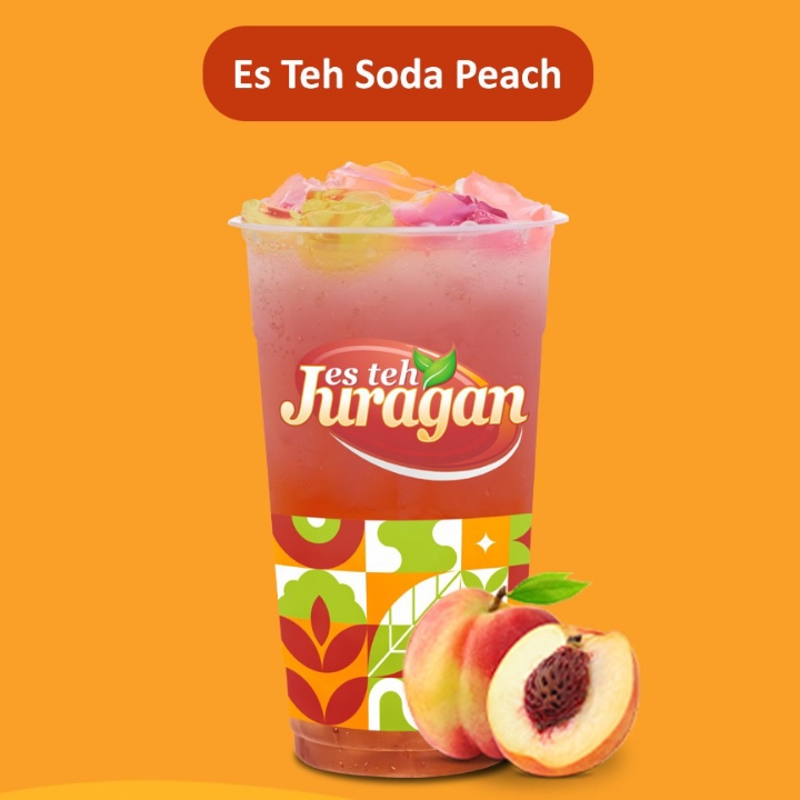 Soda Peach Tea